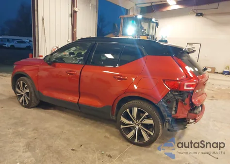 2021 Volvo Xc40 Recharge Pure Electric P8 from USA, damaged, VIN YV4ED3URXM2588033